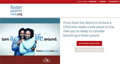 Desktop Screenshot of fosterparentsrock.org